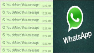 How to see deleted messages on whatsapp
