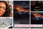 Here's is how Jackie Appiah's million dollar at Trassaco caught fire