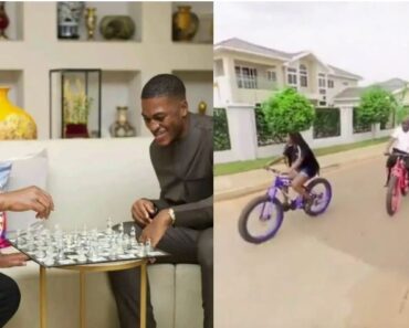 President Mahama Enjoying Workout Session With His Kids (Video Drop)