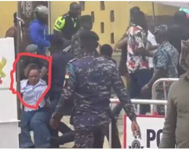 Watch how Hawa Koomson was beaten like a criminal at Ablekuma North Re-Election